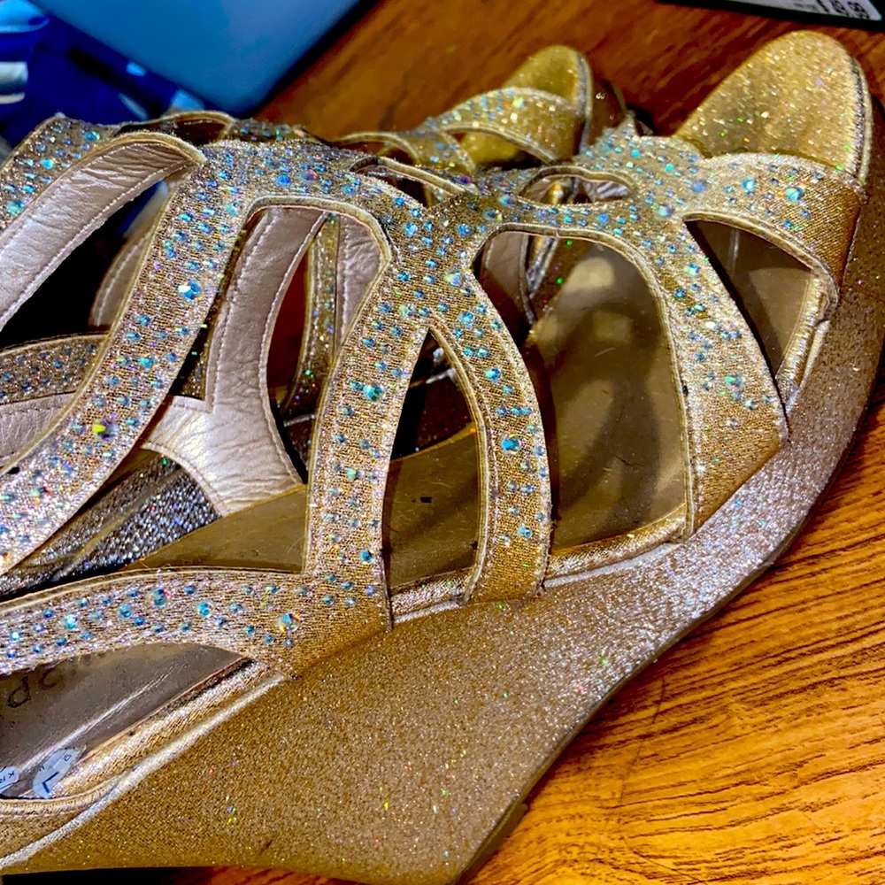 Dollhouse open-toe heels